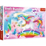 Puzzle unicorno 100 pezzi – Nel mondo cristallino degli unicorni Trefl