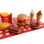 Set di Cibo Fast Food