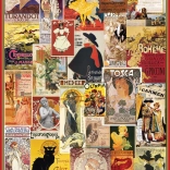 Puzzle Vintage poster d’opera e teatro 1000 pezzi EUROGRAPHICS