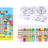 Colore per vetro set 11+1 10 ml