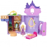 Principessa Disney Rapunzel – castello portatile con bambolina