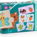 Djeco Eduludo puzzle duo – colori