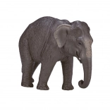 Realistica figurina in plastica di elefante indiano