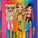 Pastelli ASTRA Rainbow High Jumbo arcobaleno, 10 pz