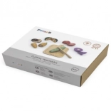 Set in legno per il taglio delle verdure per bambini