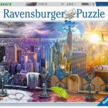 Puzzle Ravensburger Stagioni di New York 1500 pezzi