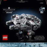 Lego Star Wars 75375 Millennium Falcon – modello da collezione per adulti