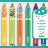 DJECO Pastelli a cera Arcobaleno