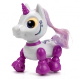unicorno robotico interattivo con occhi LED e suoni