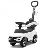 Spingigambe per bambini con asta di guida BABY MIX VOLKSWAGEN T-ROC bianco