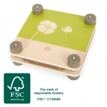pressa per fiori in legno small foot discover