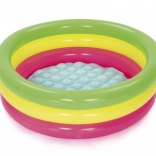 Piscina gonfiabile per bambini 70x24 cm, 3 camere, in scatola 15x20x5,5 cm, 2+