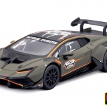 Modello in metallo BBURAGO 1:43 LAMBORGHINI Huracán Super Trofeo EVO2 in scatola decorativa
