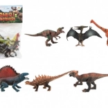 Set di dinosauri in plastica 6 pz