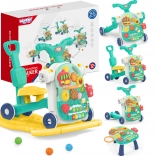 Girello multifunzionale 5 in 1 WOOPIE BABY blu 1+