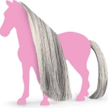 Schleich Horse Club accessori per cavalli – criniera e coda grigie