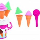 Set da sabbia per fare il gelato
