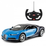 auto rc bugatti chiron 1:14 blu