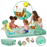 Tavolo con gioco d’acqua BLUEY Bushland Adventures con 4 personaggi