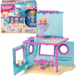 KookyLoos Mermaid Beach House – figurina da collezione Shelly sirena con cambio di colore e casetta