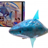Pallone Volante Telecomandato a Forma di Squalo Blu
