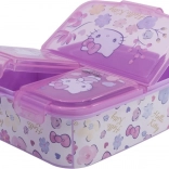 Lunch box multi scomparto Hello Kitty con divisori