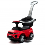 Macchinina cavalcabile 3 in 1 con asta di guida BABY MIX – SUV rosso