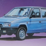 Modello di auto Kliklak Škoda Favorit