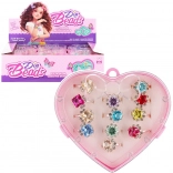 Anellini per bambini in scatolina regalo (12 pz)