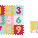 Blocchi in morbida schiuma con numeri 9 pz