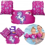 Cintura da nuoto per bambini con braccioli Puddle Jumper unicorno 15–30 kg
