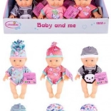 Bambola Neonato con Cappellino 21 cm