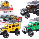 fuoristrada in metallo 1:32 con luci e suoni, a frizione