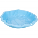 Woopie sabbiera e piscinetta a conchiglia 3in1, blu