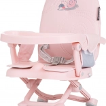 Seggiolino da tavolo portatile booster Chipolino Lollipop flamingo