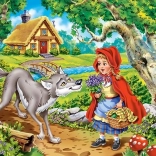 Puzzle Cappuccetto Rosso con 60 pezzi