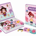 Puzzle magnetico vestirsi la bambina