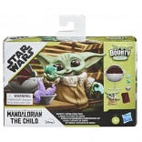 Star Wars figurina del Bambino Mandaloriano con veicolo