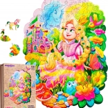 Woodlika puzzle in legno Principessa Amélie 120 pezzi