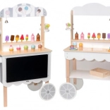 Chiosco mobile di gelati in legno per bambini VIGA