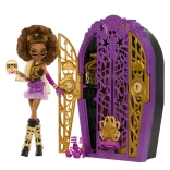 Bambola MONSTER HIGH Segreti Spettrali Clawdeen Wolf con armadio segreto e accessori