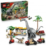 LEGO Jurassic World inseguimento del titanosauro e del raptor