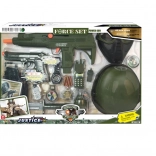 Set militare con elmetto