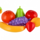 Frutta di plastica per cucina dei bambini in rete (7 pz)