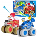 Paw Patrol Rescue Wheels fuoristrada Marshall e Chase con personaggi