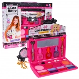 CHEZ NINIO set trucco per bambini in borsetta rosa 5+