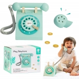 Telefono retrò in legno per bambini CLASSIC WORLD