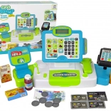 Cassa giocattolo con bilancia e terminale