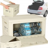 Scatola di stoccaggio da campeggio 25L grigio chiaro