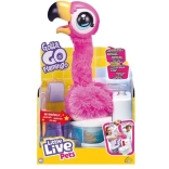 Fenicottero interattivo Little Live Pets – mangia, canta e va in bagno